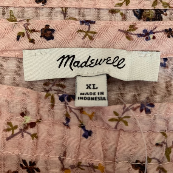 Madewell Sophia Top in Bouquet Floral XL - Picture 2 of 3